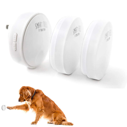 Smart Bell 2.0, Dog Doorbell. Puppy Potty Training Press Button Door Bell