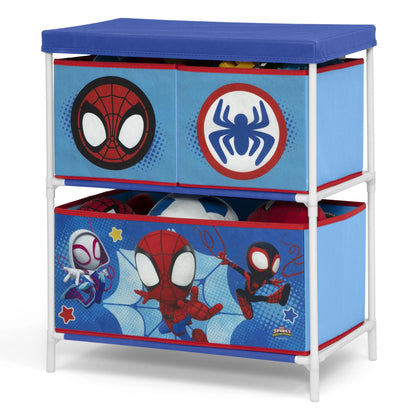 Spidey and His Amazing Friends 3-Piece Toddler Bedroom Set by , Blue