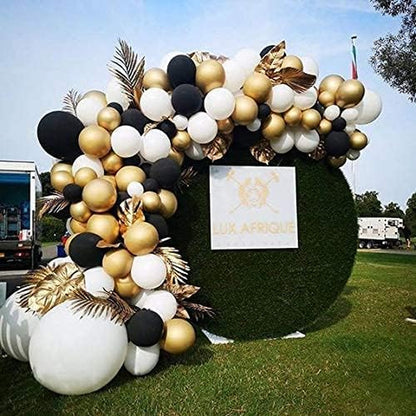 Metallic Gold Balloons Chrome Gold Balloons 50 PCS 12 Inches Party Balloons Metallic Gold Latex Balloons Birthday Balloons for Party