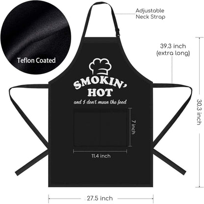 Funny Aprons for Men,Funny Dad Gifts,Christmas Gifts for Dad,Cooking Gifts for Men,Chef Gifts,Birthday Gifts