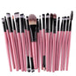 20Pcs Makeup Brushes Set Professional Plastic Handle Soft Synthetic Hair Powder Foundation Eyeshadow Make up Brushes Cosmetics