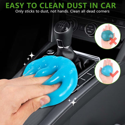 6 Pack Car Cleaning Gel Slime Putty Cleaner for Car Interior Detailing