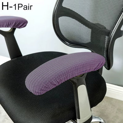 Chair Armrest Cover Slipcover Dustproof Chair Elbow Arm Office Computer Chair Arm Covers Dustproof Stretch Chair Armrest Covers