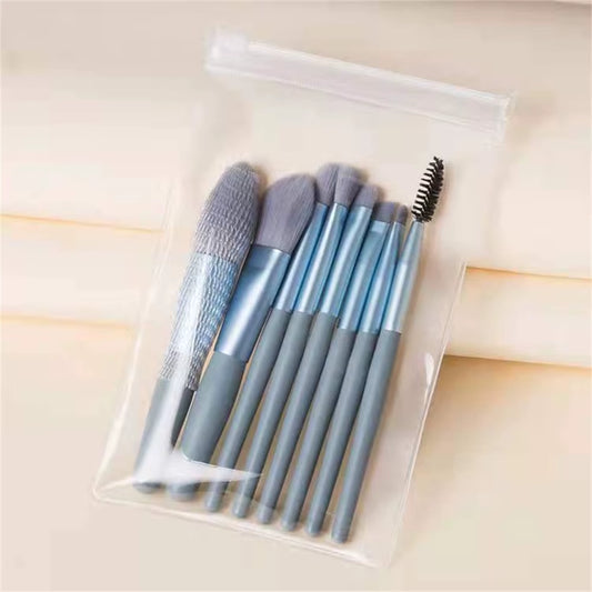 8Pcs Cosmetics Foundation Blush Powder Eyeshadow Blending Makeup Brush Soft Fluffy Makeup Brushes Beauty Tools Make up Brushes