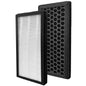 Air Purifier H13 True HEPA Filter for Bedroom Quiet 3 Speeds Bedroom Pets Air Purifier& Replacement True HEPA Filter