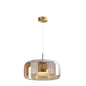 Italian Minimalist Ashtray Glass Bedroom Bedside Chandelier