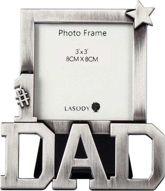 Dad Picture Frame-Dad Gifts,Dad Gifts from Daughter,Dad Birthday Gifts 3X3 Inch