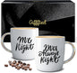 Triple  Mr Right and Mrs Always Right Coffee Mugs Gifts for Couple, Engagement Anniversary Day Wedding, Women, Couples, Bride Groom, Christmas, Newlywed, Valentine'S, Gift, His and Hers Set