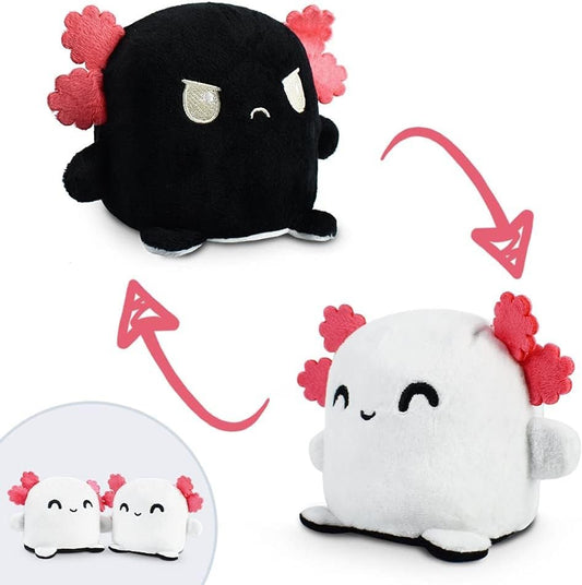 - Plushmates - Magnetic Reversible Plushies That Hold Hands When Happy - Axolotl - Huggable and Soft Sensory Fidget Toy Stuffed Animals That Show Your Mood - Gift for Kids and Adults!