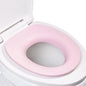 Travel Potty Seat for Toddler, Potty Training Toilet for Kids Boys Girls Toddlers, Fits Elongated Toilet Seat， Comfortable Safe, Includes Free Storage Hook, Pink