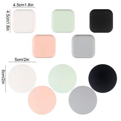 1Pcs Silicone Door Stopper Handle Bumpers Self Adhesive Mute Anti-Shock Protection Porte Pad Home Improvement Wall Protector Pad