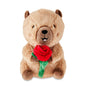 Valentine'S Day Capybara with Rose Plush, by