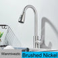 Kitchen Faucets Pull Out Kitchen Tap Cold Hot Water Tap Single Handle Mixer Tap Deck Mounted Crane Swivel Spray Tap