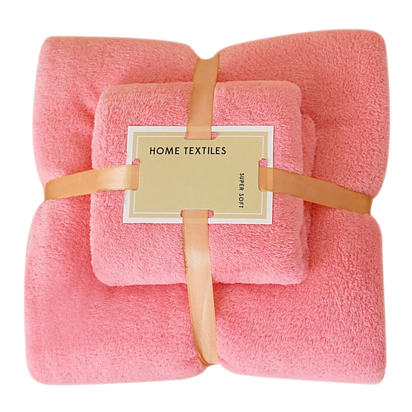 Cotton Bath Towels Set Pack of 2 Soft Bath Towels Set of Cotton 2 in 1 Bath Towel and Face Towel