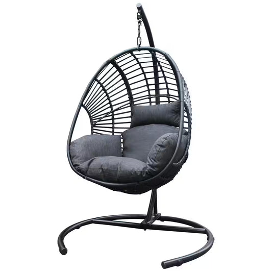 Wicker Luxury Patio Outdoor Swing Egg Chair Swing Chair Hanging Chair Lounge Chair