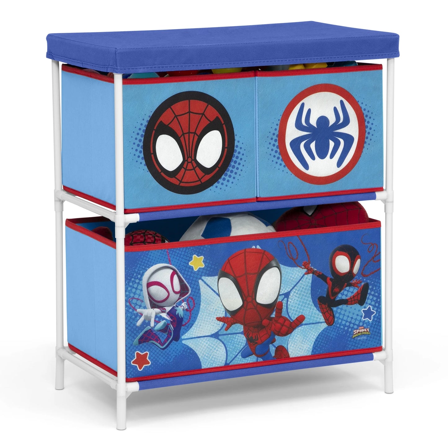 Spidey and His Amazing Friends 3-Piece Toddler Bedroom Set by , Blue