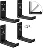 (4 Pack Headphone Stand Hanger Foldable Wall Hooks, save Space Durable Aluminum Headset Stand Holder for Universal Gaming Headset